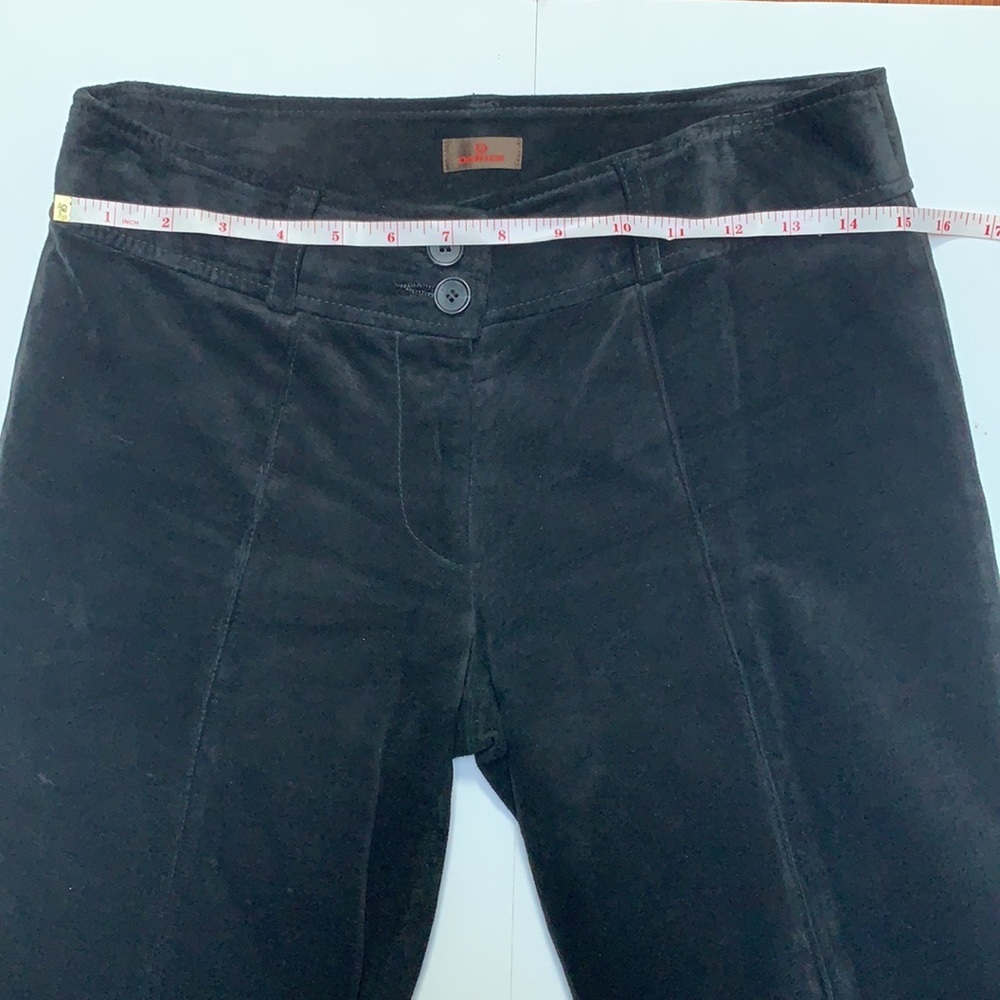 Danier black suede leather Bermuda shorts - Picture 6 of 8
